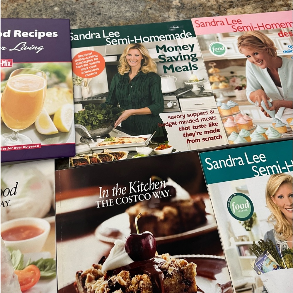 gently used cookbooks
